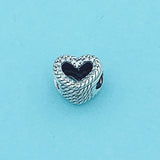 925 Sterling Silver Bead Charm Bracelet for Women