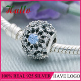 Solid 925 Sterling Silver Cinderella's Wish Charms Bracelet Bangle