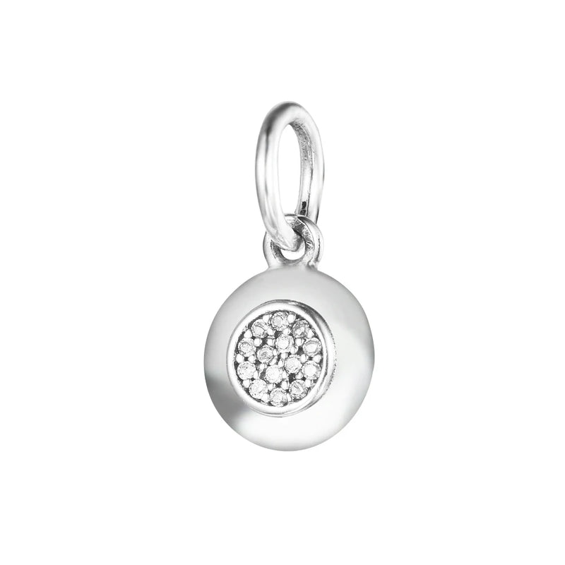 925 Sterling Silver DIY Signature Pendant Charms Beads