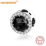 925 Silver Evil Queen's Magic Crystal Charm Bead DIY Jewelry