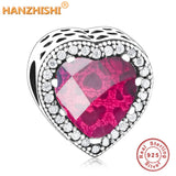 925 Sterling Silver Charms Bracelet Bead Gift DIY Jewelry For Women