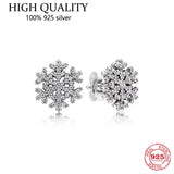 925 Silver Conch Love Bow Earrings For Women Wedding Jewelry
