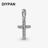 Sparkling Cross Pendant Dangle Charms - DIY Jewelry Berloque