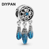 Stitch&Castle Charm Bracelet Berloque Jewelry Dangle Charms Pendant