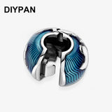 Original Pan Bracelet Charms Globe Clip Charm Bead DIY Jewelry Berloque