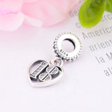 925 Silver Alphabet & Numbers Charm Bracelet Bead Making Berloque