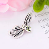 925 Silver 50 Beads Number Charm Necklace Bracelet 50th Anniversary Gift