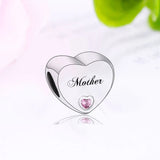 Family Charm Bracelet 925 Silver Bead for Grandma Sister Berloque