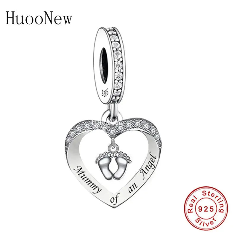 925 Silver Loss of Pregnancy Mummy of An Angel Miscarriage Bead