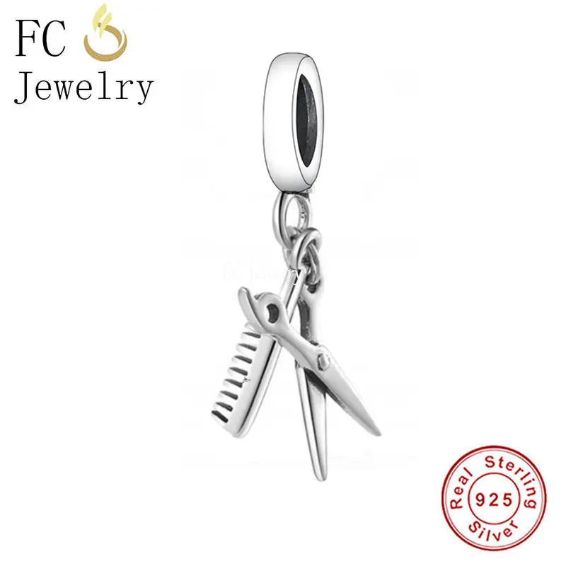 925 Silver Pan Charms Bracelet for Hobbyists
