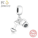 925 Silver Pan Charms Bracelet for Hobbyists