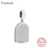 925 Sterling Silver Christian Baptism Confirmation Bead Bracelet Charm