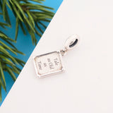 925 Silver Rose Tale Charms Bracelet Bead