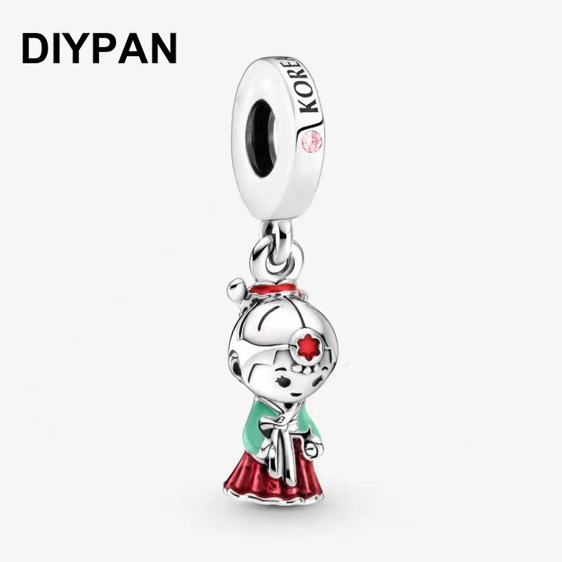 Original Pan Charms Bracelet Dangle Pendant Jewelry Berloque