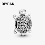 Pave Sea Turtle Charm Bracelet for Women