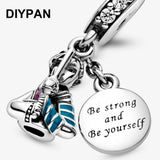 Mulan Dangle Charm Bracelet Pendant Women Jewelry Berloque