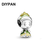 Fit Original Pan Charms Bracelet Princess Charm Pendant Dangle Women Jewelry
