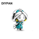 Fit Original Pan Charms Bracelet Princess Charm Pendant Dangle Women Jewelry