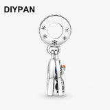 Pan Charms Bracelet Snow Double Dangle Charm Pendant Jewelry Women