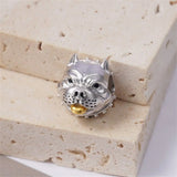 925 Silver Dalmatian Puppy Rabbit Heart Bead DIY Jewelry Berloque
