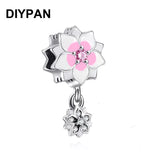 Bird Parrot Dangle Charm Beads for DIY Bracelet Jewelry