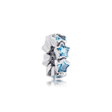 Europe Bracelets Starshine Beads CZ 925 Silver Charms Jewelry