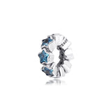 Europe Bracelets Starshine Beads CZ 925 Silver Charms Jewelry