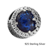 925 Silver Snowflake Charm Bracelet with CZ