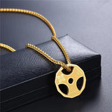 Fitness Dumbbell Pendant Necklace Men's Party Jewelry