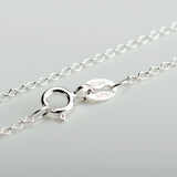 925 Silver Strong Charm Pendant Choker