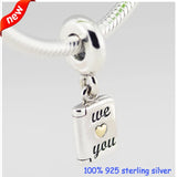 925 Sterling Silver Charms Fits All Bracelets DIY Jewelry