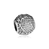 925 Silver Epcot Flower Garden Bracelet Charms Beads Jewelry Gift Women