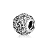 925 Silver Epcot Flower Garden Bracelet Charms Beads Jewelry Gift Women