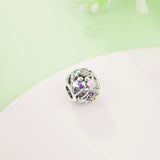 925 Silver Jungle Creatures & Leaves Bracelet Beads for Jewelry Charms