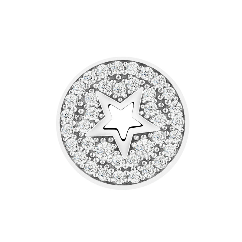 925 Silver Pave & Star Beads for Jewelry Making