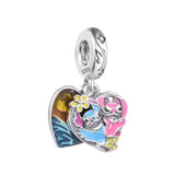 925 Sterling Silver Dangle Charm Beads for DIY Jewelry Making