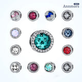 Starry Sky Round Rhinestone Beads DIY Jewelry Set