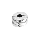 925 Sterling Silver Ribbons Clip Charms for Bracelet Making