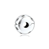 925 Sterling Silver Leaves Clip Charms for Jewelry Making