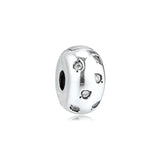 925 Sterling Silver Leaves Clip Charms for Jewelry Making