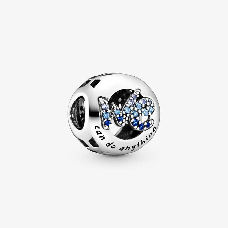925 Silver We Can Do Anything Charms Women's Bracelet Jewelry Making Beads
