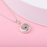 Europe Bracelet 925 Sterling Silver Floating Locket Charms CZ Beads