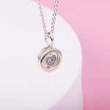 Europe Bracelet 925 Sterling Silver Floating Locket Charms CZ Beads