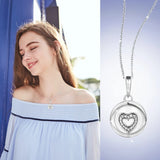 Europe Bracelet 925 Sterling Silver Floating Locket Charms CZ Beads