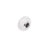 925 Silver Clear Effervescence Glass Beads DIY Jewelry Making