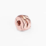 925 Sterling Silver DIY Ribbons Clip Stopper Beads