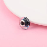 Europe Bracelet Charms 925 Sterling Silver Midnight Glass Beads