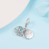 Europe Bracelet Charms 925 Sterling Silver Patronus Winged Key Pendant