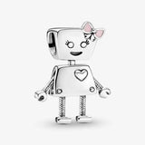 Bella Bot Charm 925 Sterling Silver Jewelry Kralen
