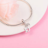 Europe Bracelet 925 Charm Silver 15th Birthday Dangle Beads Jewelry